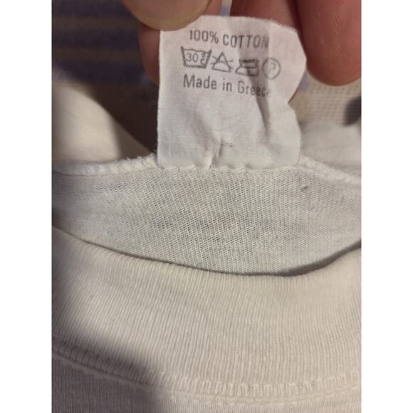 Vintage 90s Elephant Sex Positions T Shirt Punk Naughty Rare Funny Santorini - Picture 5 of 7